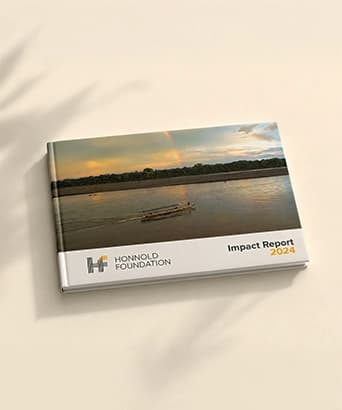 The Honnold Foundation 2024 Impact Report cover.